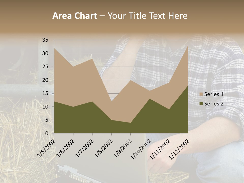White Conditioner System PowerPoint Template