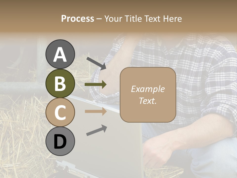 White Conditioner System PowerPoint Template