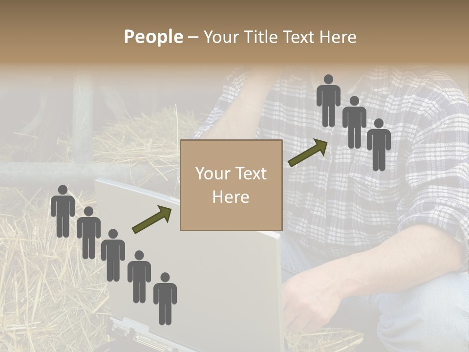 White Conditioner System PowerPoint Template