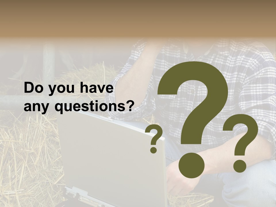 White Conditioner System PowerPoint Template