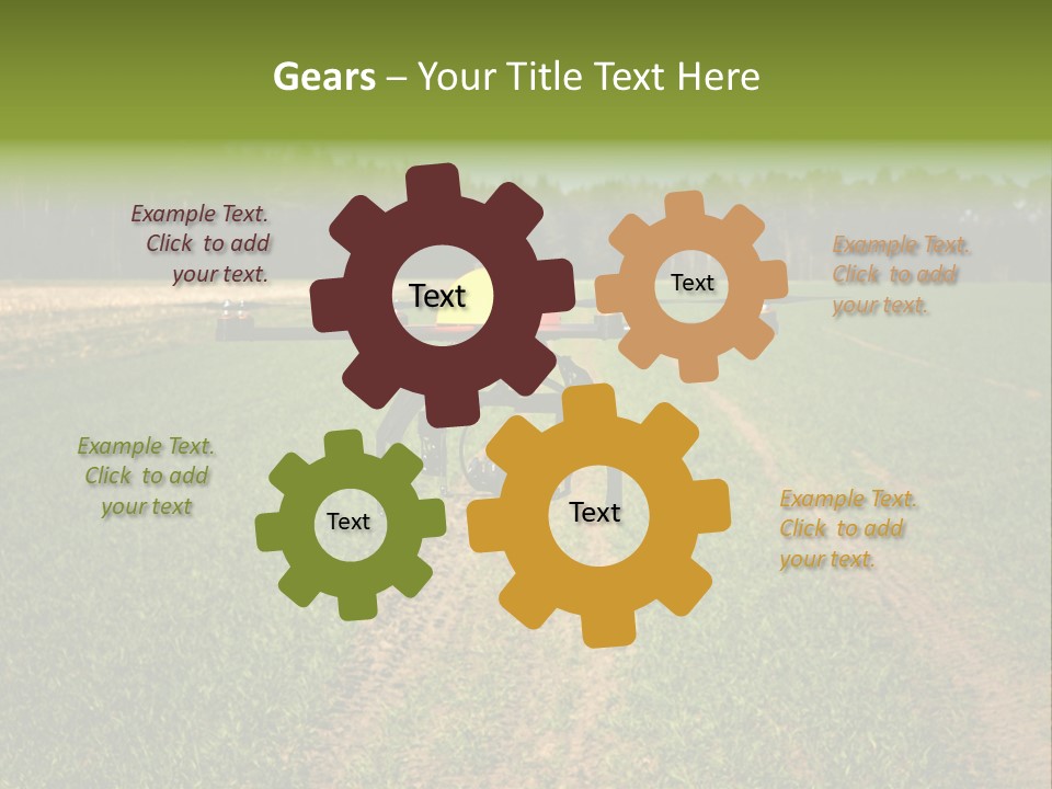 Air Switch Electricity PowerPoint Template