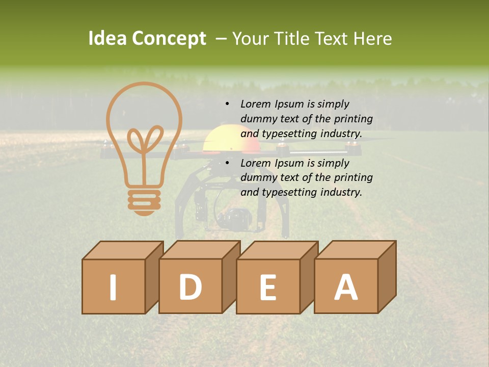 Air Switch Electricity PowerPoint Template