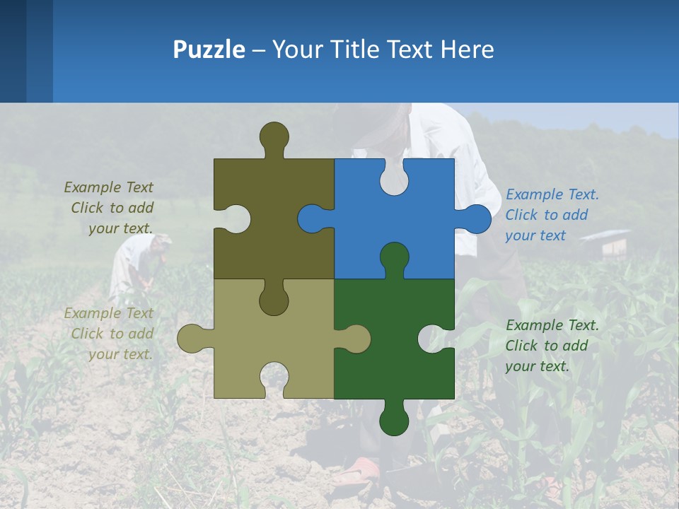 Condition Home Unit PowerPoint Template