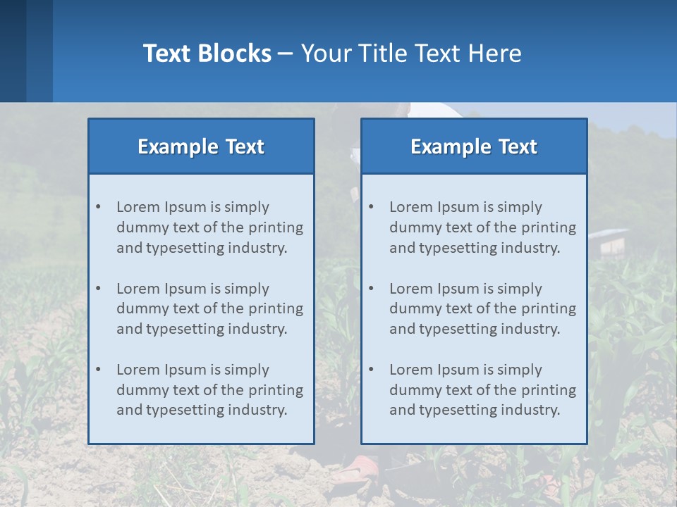 Condition Home Unit PowerPoint Template