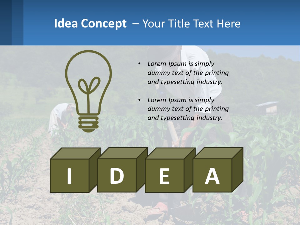 Condition Home Unit PowerPoint Template