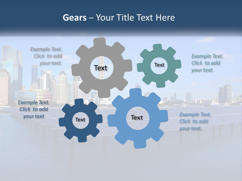 Air Industry System PowerPoint Template