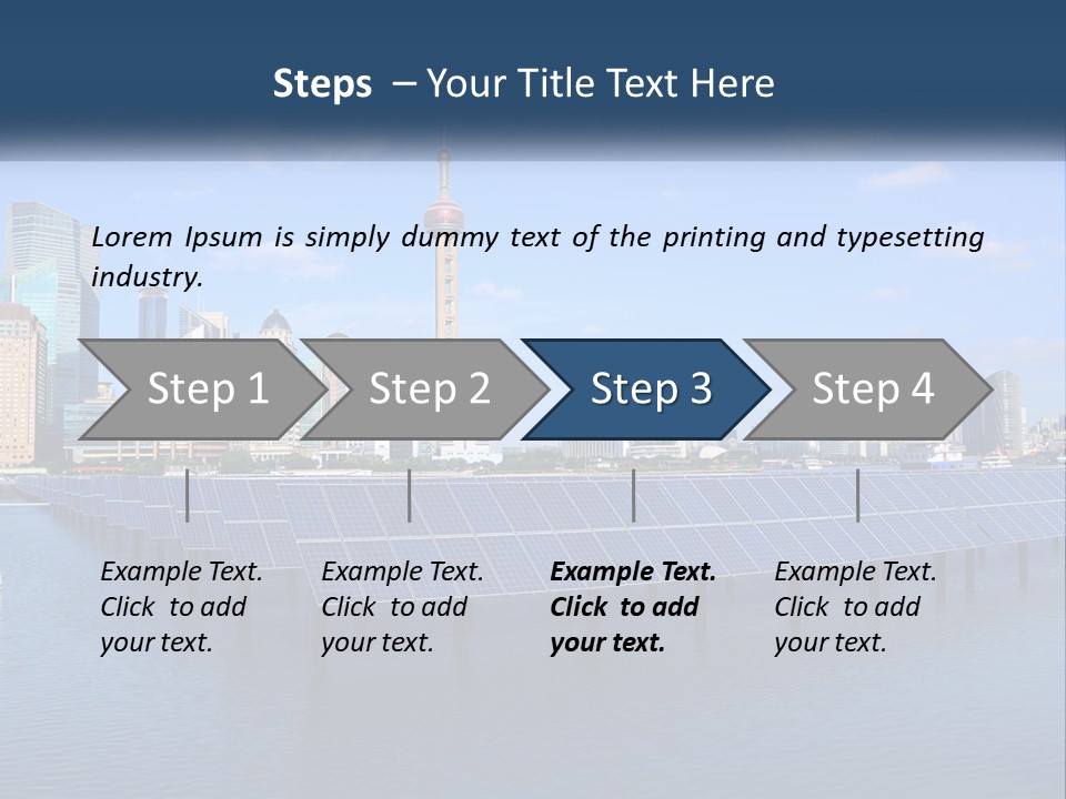 Air Industry System PowerPoint Template