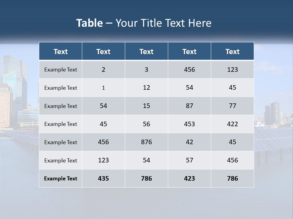 Air Industry System PowerPoint Template