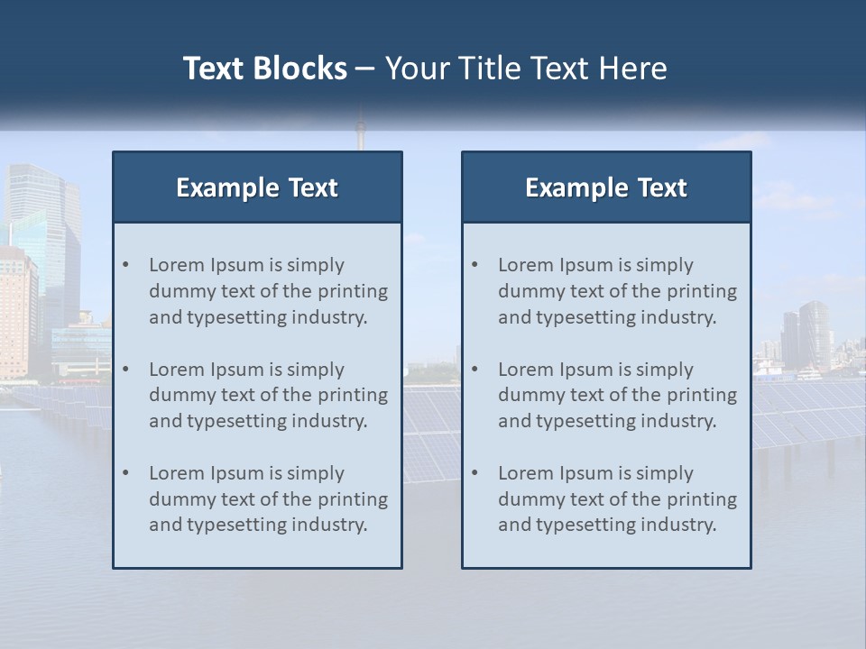 Air Industry System PowerPoint Template