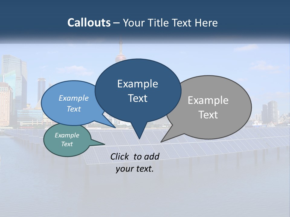 Air Industry System PowerPoint Template