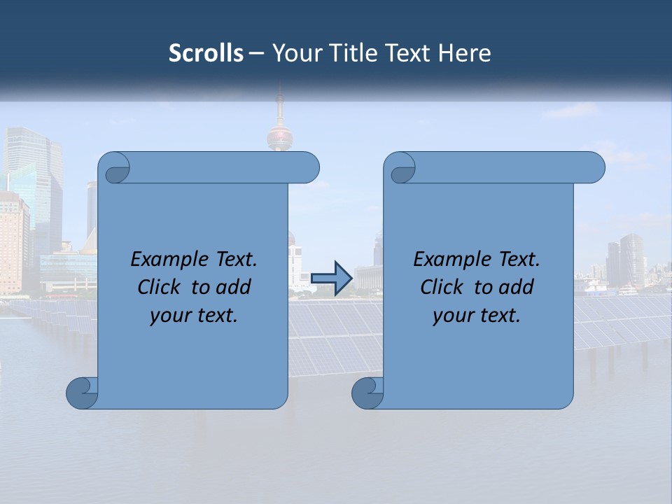 Air Industry System PowerPoint Template