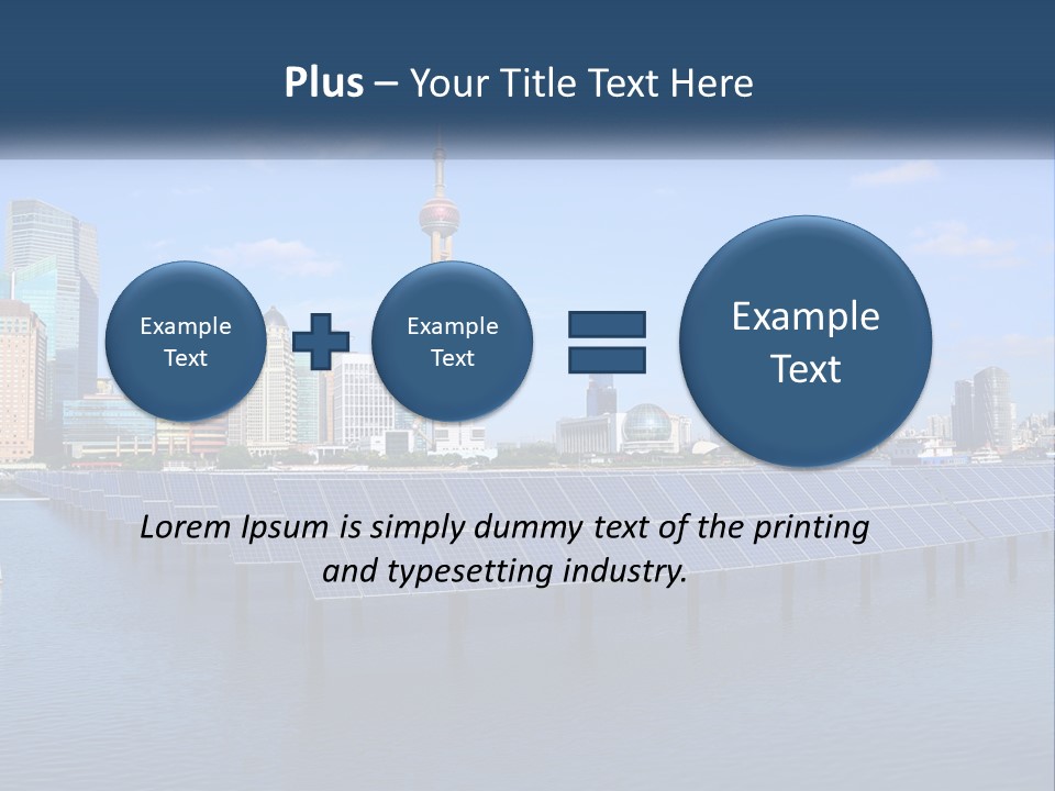 Air Industry System PowerPoint Template