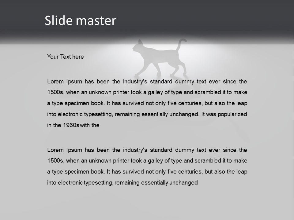 Technology Unit Switch PowerPoint Template