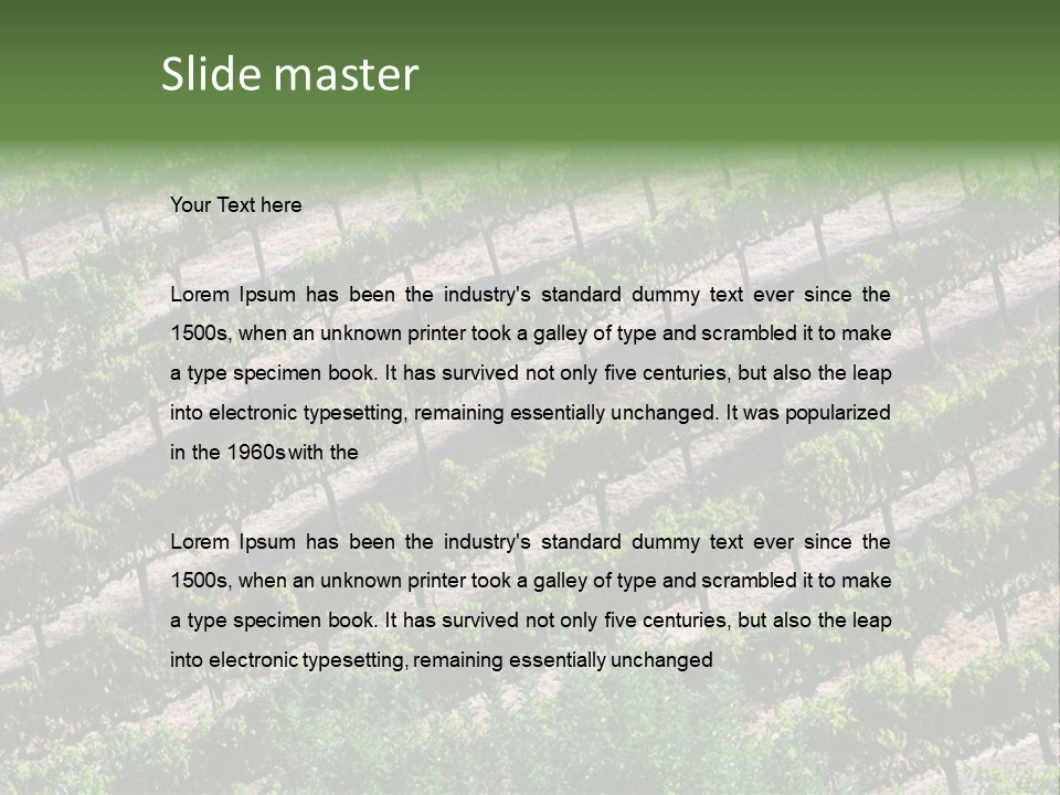 Air Remote Electric PowerPoint Template