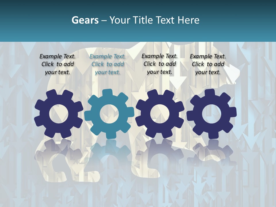 Cold Electric Supply PowerPoint Template