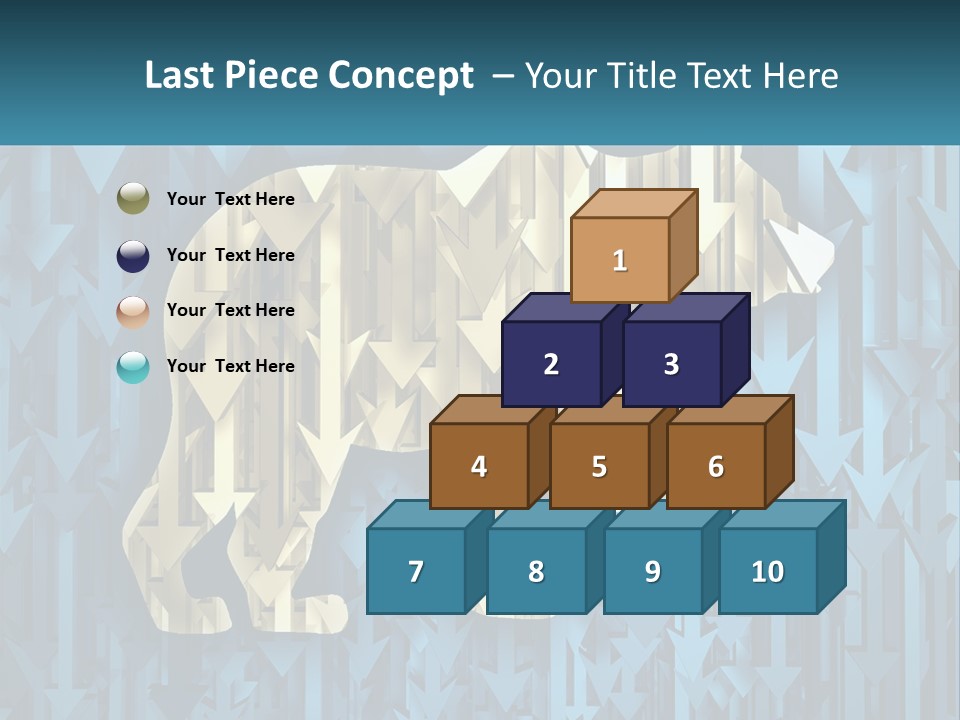 Cold Electric Supply PowerPoint Template