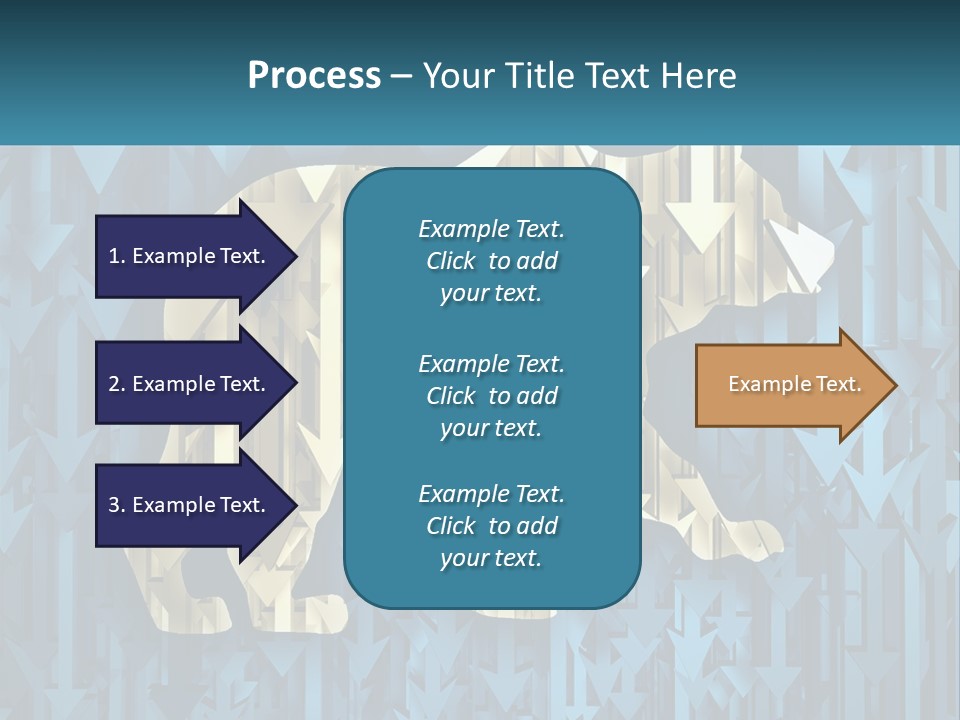 Cold Electric Supply PowerPoint Template