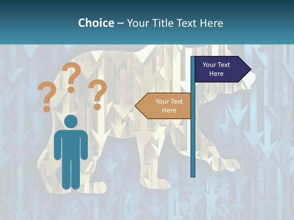 Cold Electric Supply PowerPoint Template
