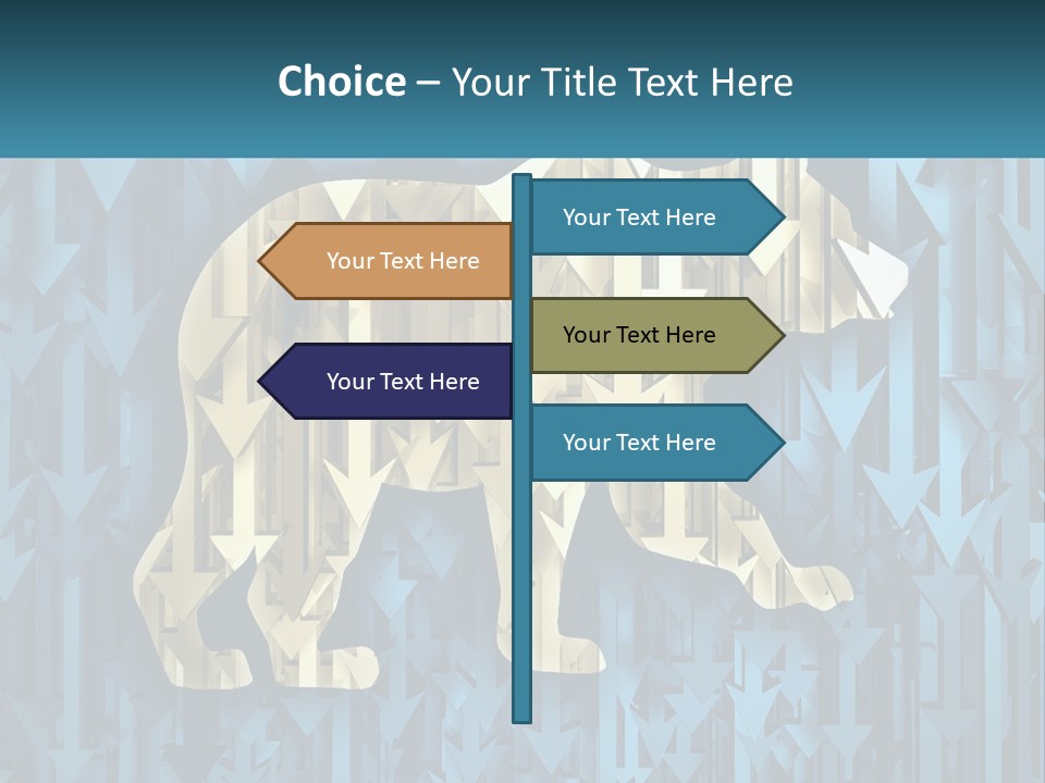 Cold Electric Supply PowerPoint Template