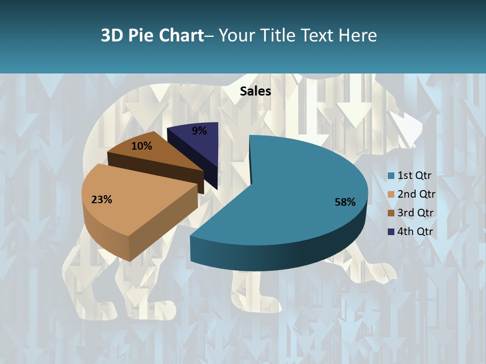 Cold Electric Supply PowerPoint Template