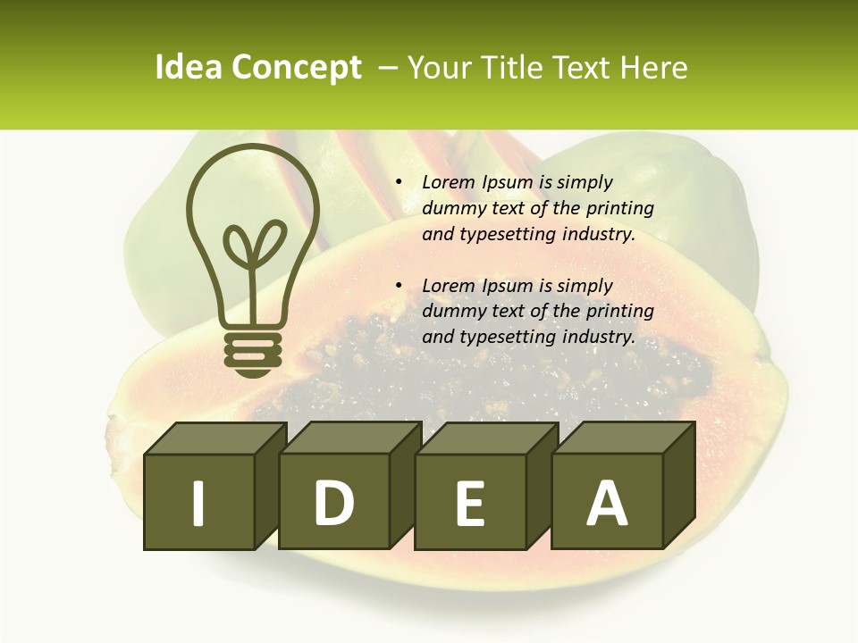 Electric Condition Industry PowerPoint Template
