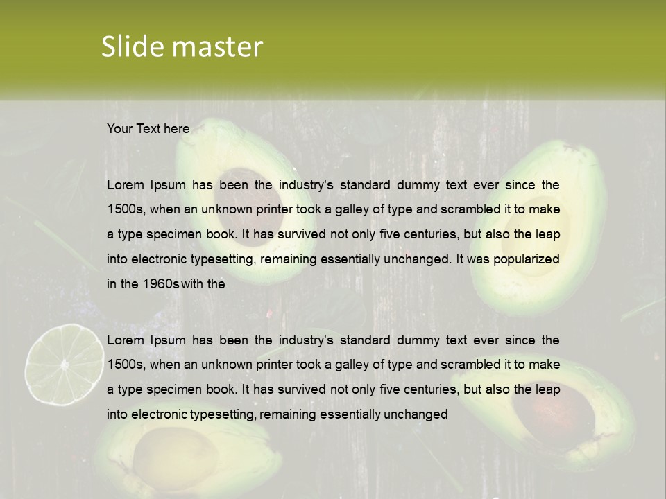 Cool Condition House PowerPoint Template