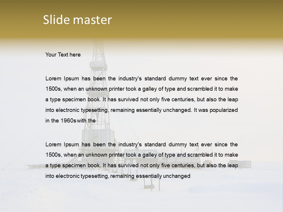 Unit Cold Switch PowerPoint Template