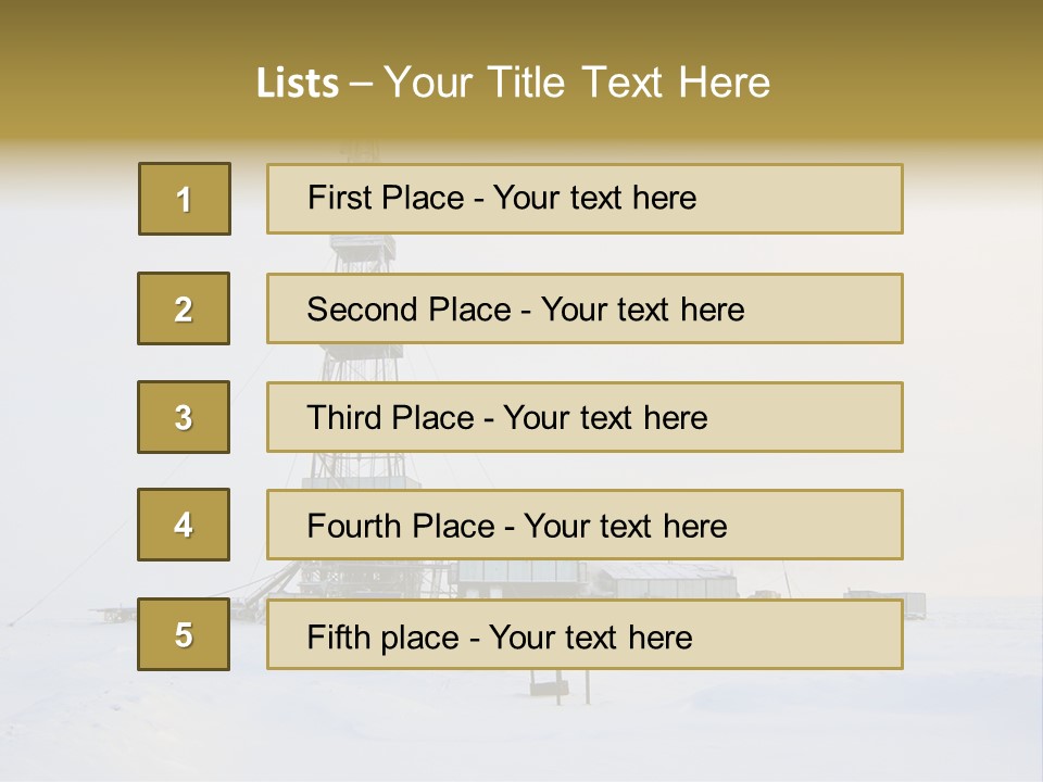 Unit Cold Switch PowerPoint Template