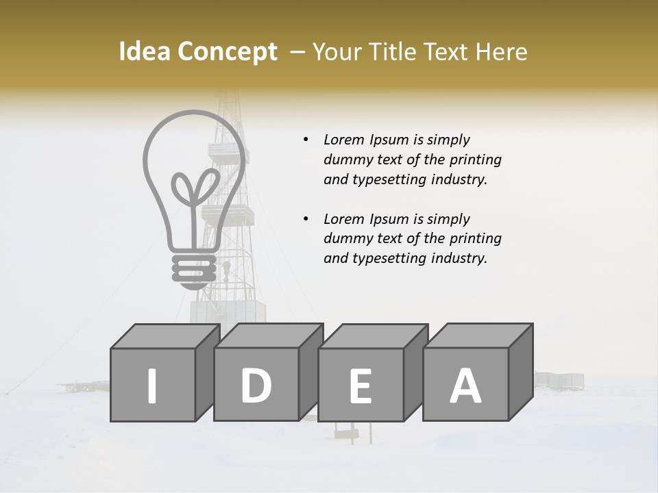 Unit Cold Switch PowerPoint Template