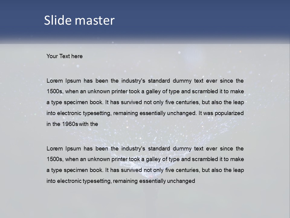 Industry Cold Conditioner PowerPoint Template