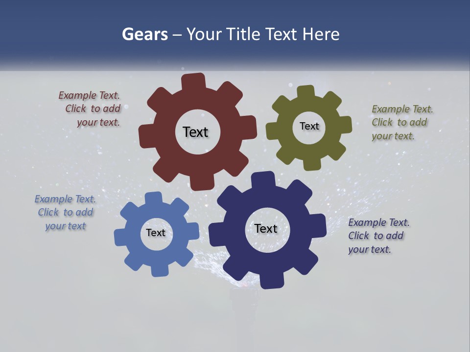 Industry Cold Conditioner PowerPoint Template