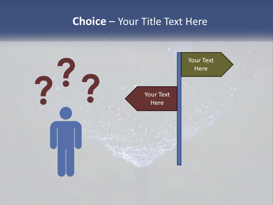 Industry Cold Conditioner PowerPoint Template