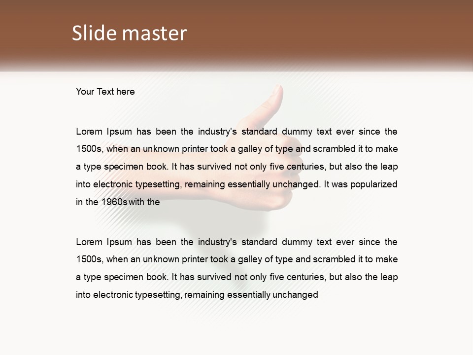 Condition House Supply PowerPoint Template