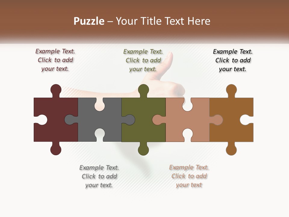 Condition House Supply PowerPoint Template