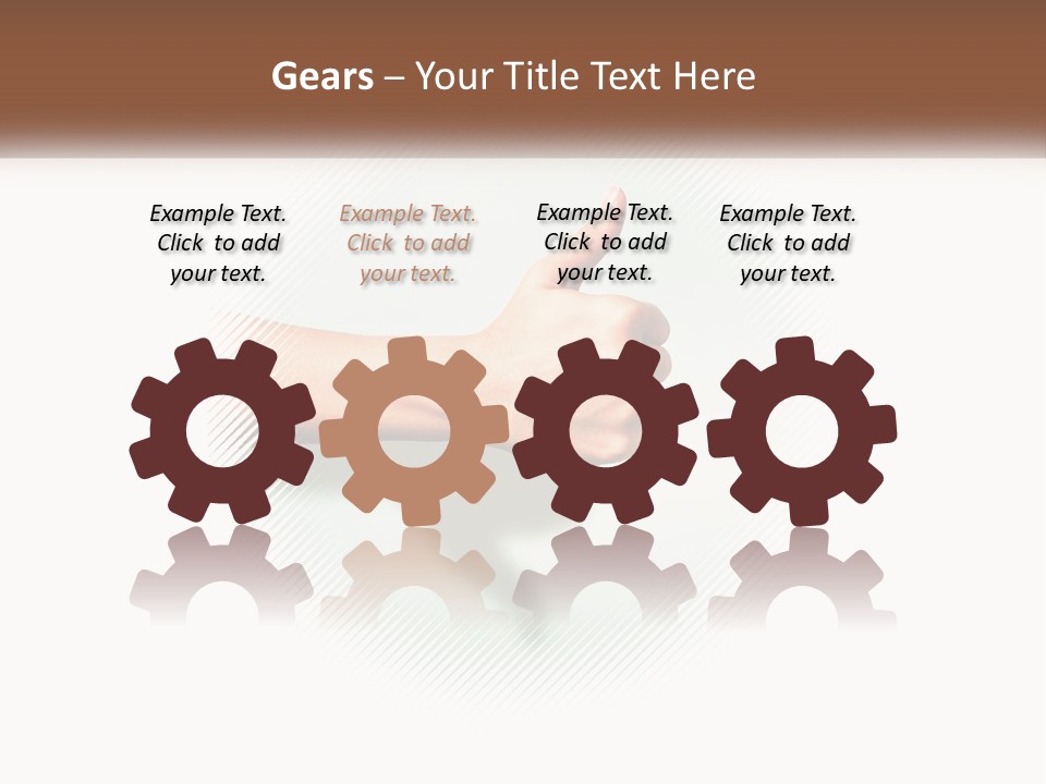 Condition House Supply PowerPoint Template