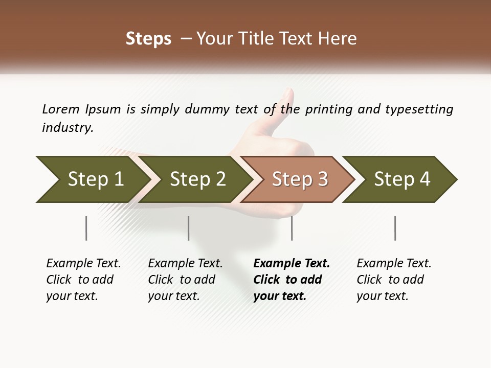 Condition House Supply PowerPoint Template