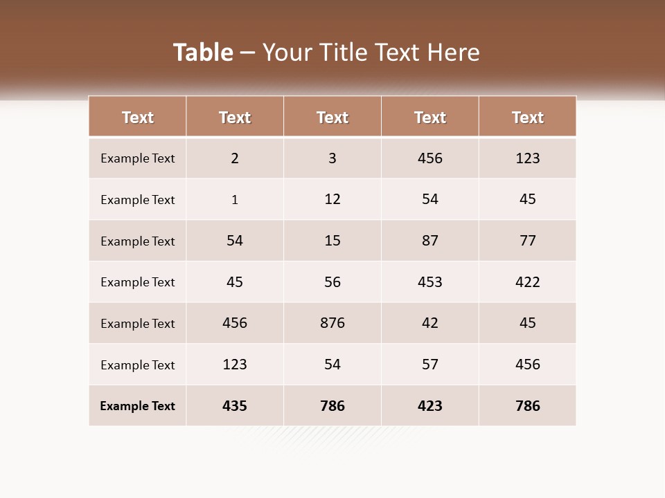 Condition House Supply PowerPoint Template