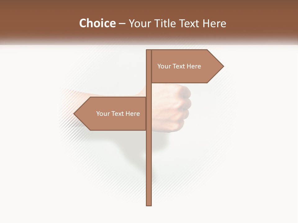 Condition House Supply PowerPoint Template