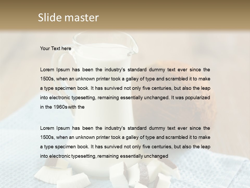 Technology Industry Equipment PowerPoint Template