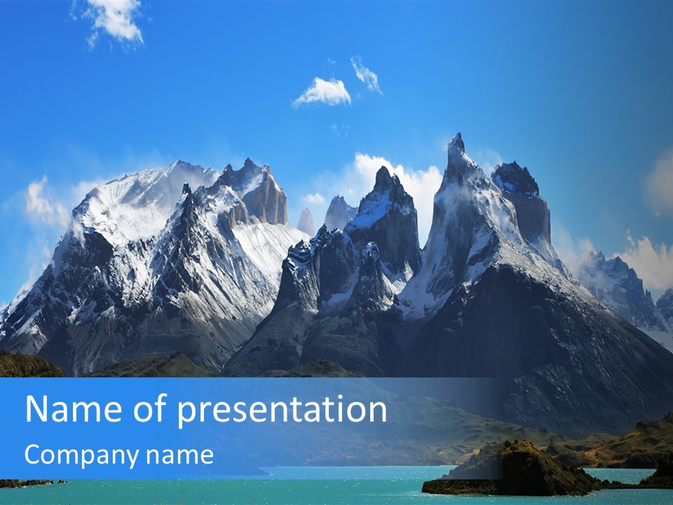 Supply White Conditioner PowerPoint Template