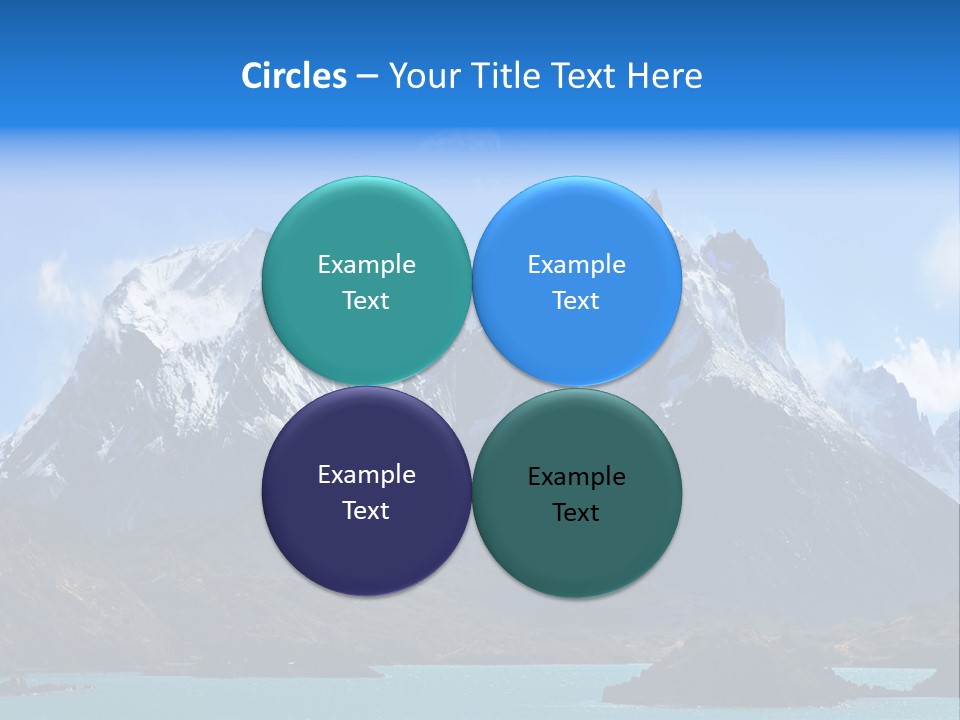 Supply White Conditioner PowerPoint Template