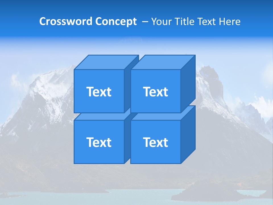 Supply White Conditioner PowerPoint Template