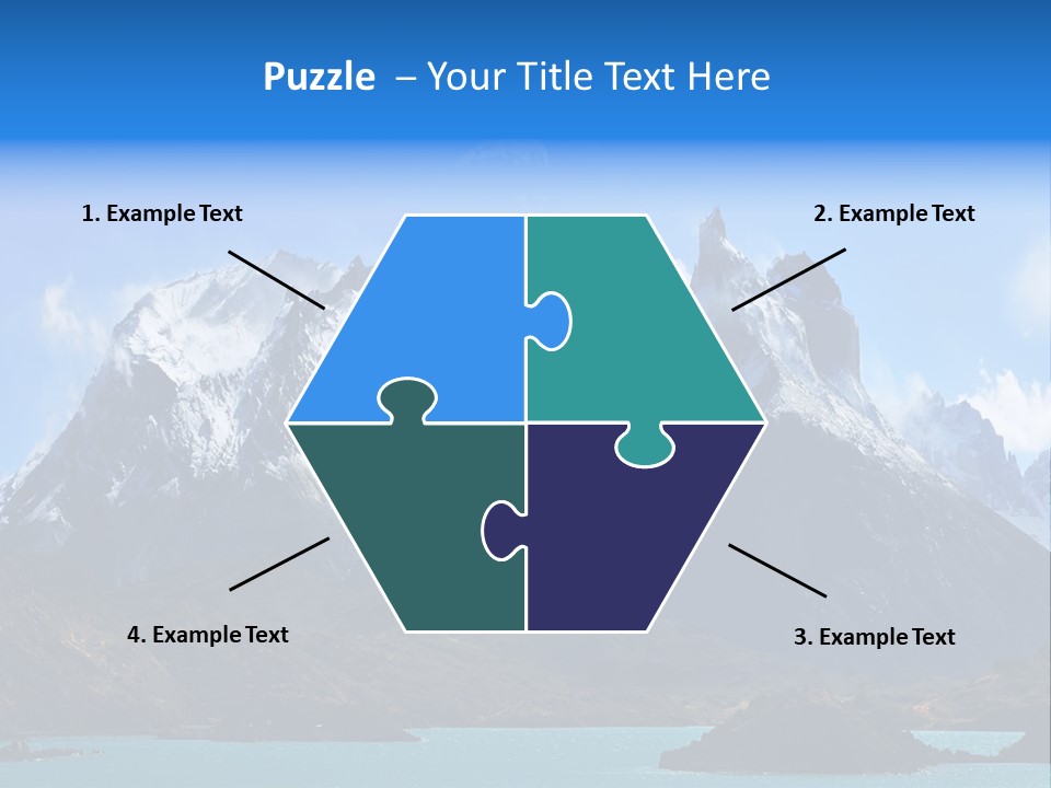 Supply White Conditioner PowerPoint Template