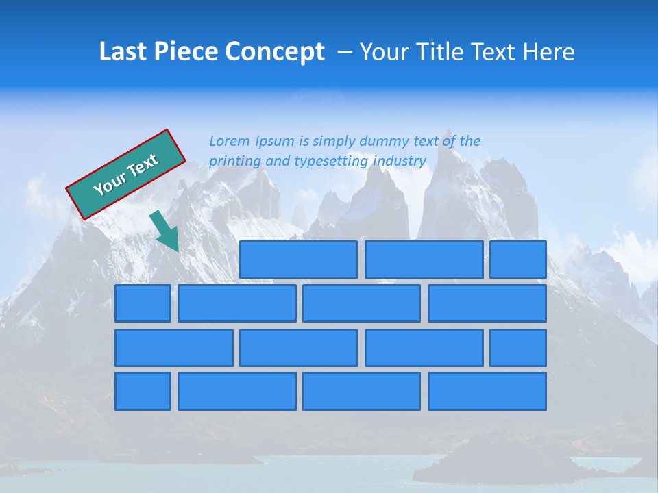 Supply White Conditioner PowerPoint Template