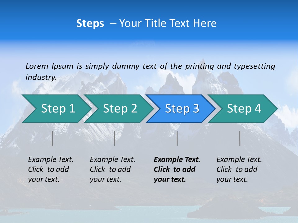 Supply White Conditioner PowerPoint Template