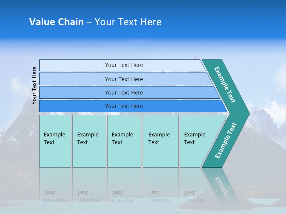 Supply White Conditioner PowerPoint Template