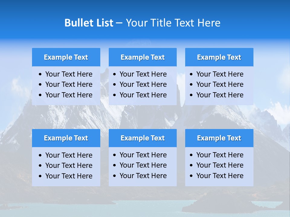 Supply White Conditioner PowerPoint Template