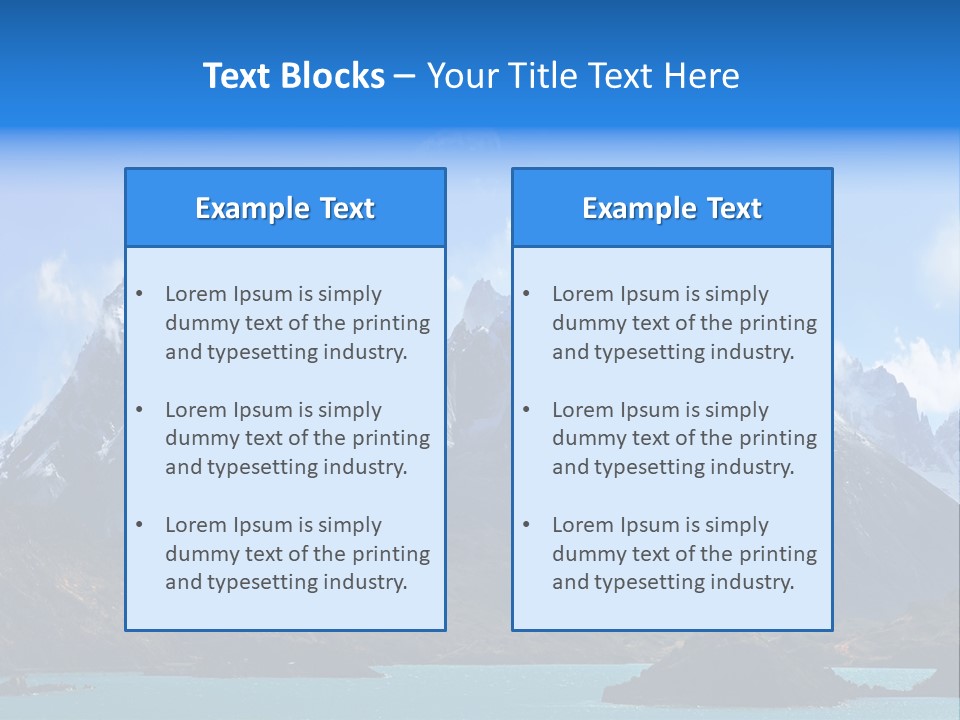 Supply White Conditioner PowerPoint Template