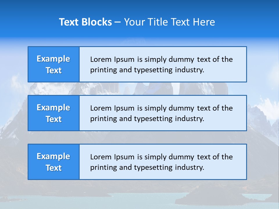 Supply White Conditioner PowerPoint Template