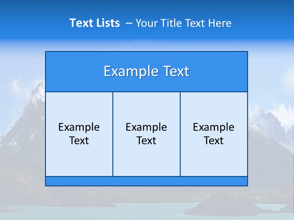 Supply White Conditioner PowerPoint Template